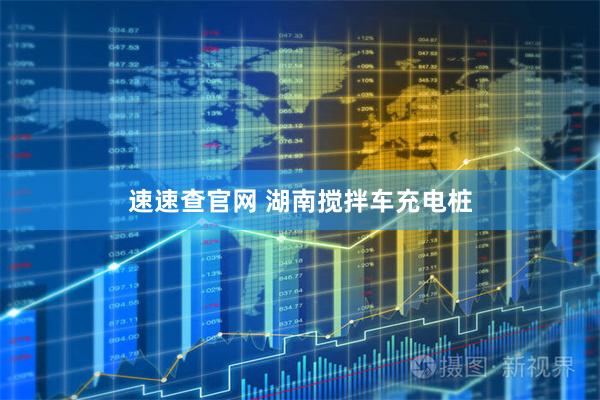 速速查官网 湖南搅拌车充电桩